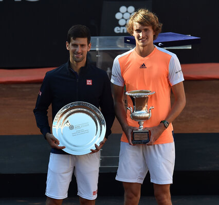 Novak Djokovic, Alexander Zverev