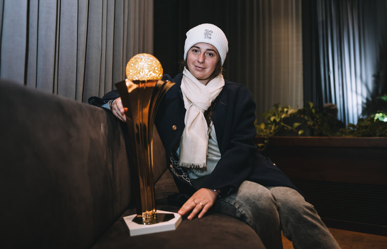 Mit Jelena Ostapenko hat die topgesetzte Spielerin in Linz die Trophäe