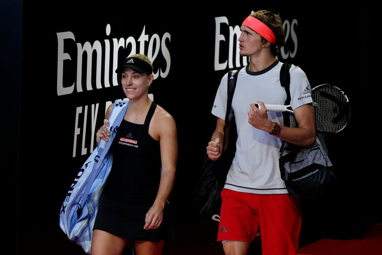 Angelique Kerber und Alexander Zverev sind zuletzt gemeinsam beim Hopman Cup 2019 für Deutschland angetreten