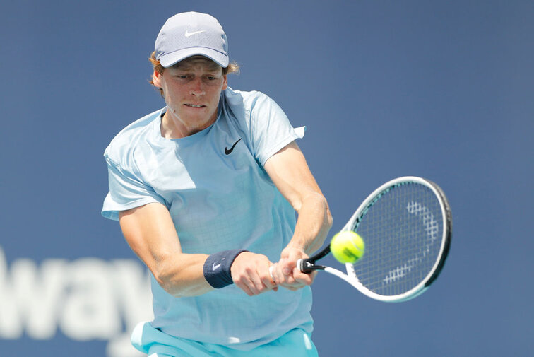 Jannik Sinner at the ATP Masters 1000 tournament in Miami