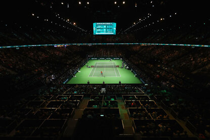 2021 werden wohl keine Zuschauer nach Rotterdam strömen Der Centre Court in Rotterdam