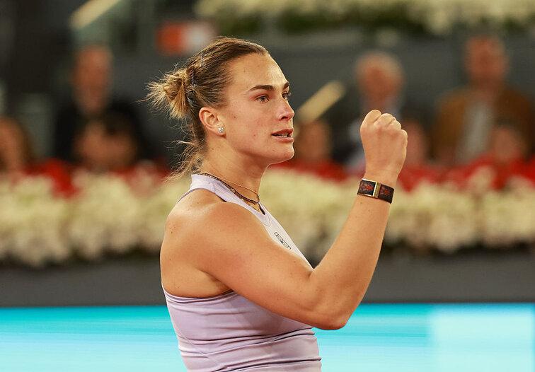 Aryna Sabalenka zog ins Halbfinale ein Aryna Sabalenka zog ins Halbfinale ein