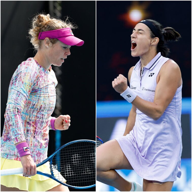 Laura Siegemund fordert Caroline Garcia