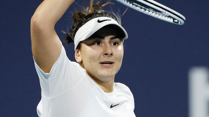Bianca Andreescu is playing for the title in Miami