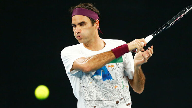 Roger Federer starts on Monday