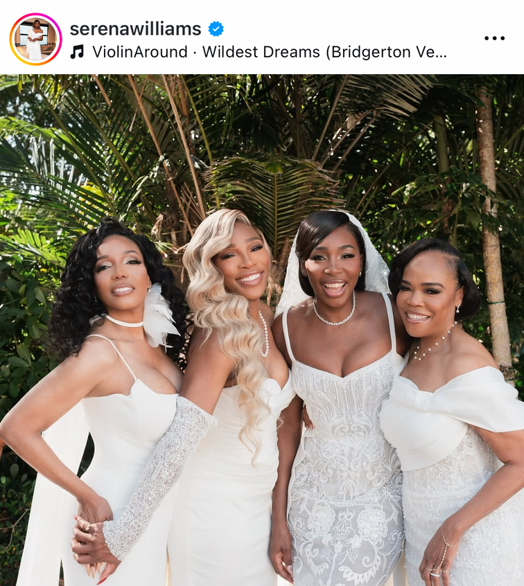Die Williams Sisters - Serena ist ja schon länger verheiratet