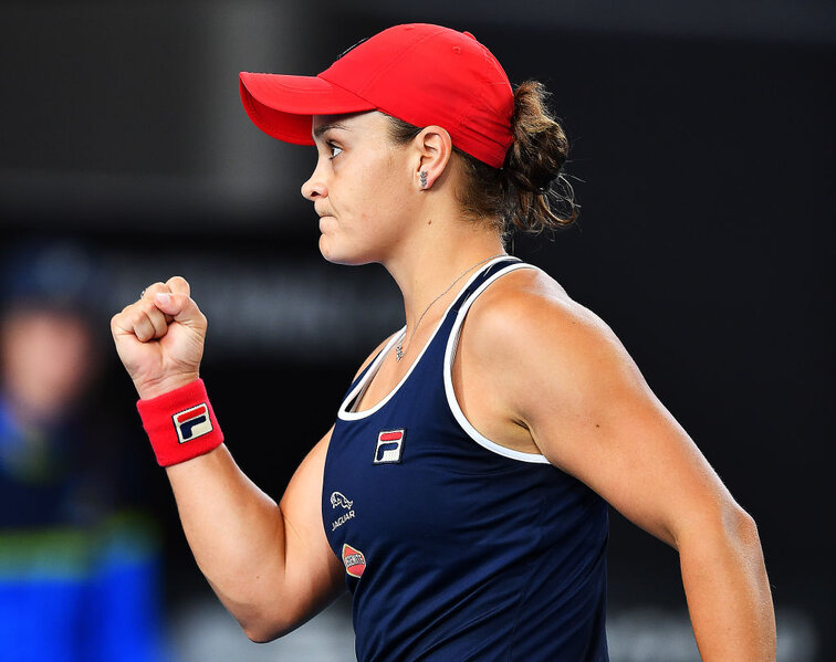 Ashleigh Barty in Adelaide