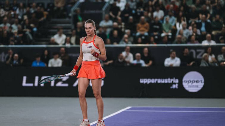 Dayana Yastremska wird in der Weltrangliste für ihren Finaleinzug in Linz belohnt. Dayana Yastremska wird in der Weltrangliste für ihren Finaleinzug in Linz belohnt.
