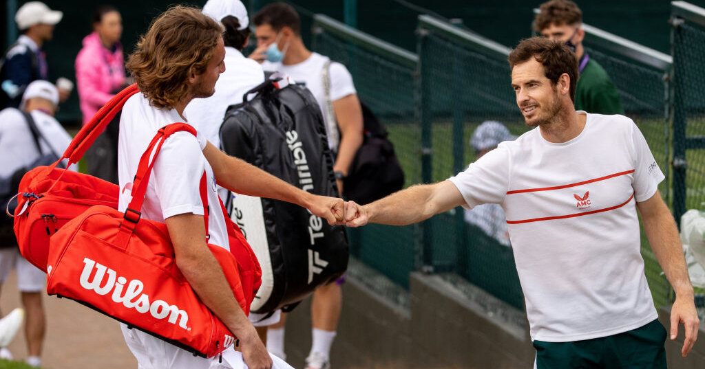 open   stefanos tsitsipas  andy murray   tv
