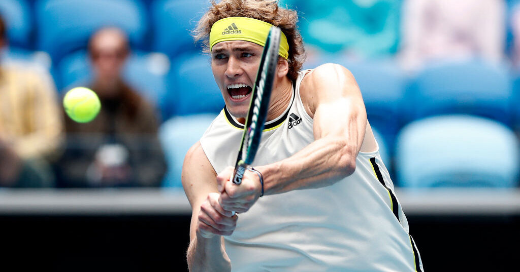 Australian Open 2021: Alexander Zverev mit ein bisschen ...