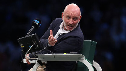 Fergus Murphy ist einer der erfahrensten Schiedsrichter auf der ATP-Tour Fergus Murphy ist einer der erfahrensten Schiedsrichter auf der ATP-Tour