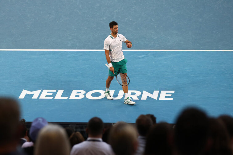 Novak Djokovic hofft noch auf ein Antreten in Melbourne Novak Djokovic hofft noch auf ein Antreten in Melbourne