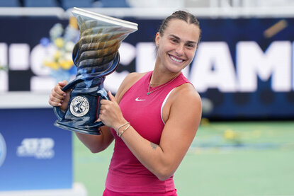 Aryna Sabalenka holte den Titel in Cincinnati Aryna Sabalenka holte den Titel in Cincinnati
