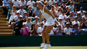 Laura Siegemund stieß in Wimbledon ins Viertelfinale vor