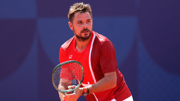 Stan Wawrinka bei den Olympischen Spielen in Paris 2024 Stan Wawrinka bei den Olympischen Spielen in Paris 2024