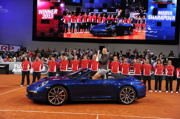 Auch 2013 gewann Maria in Stuttgart - und heimste den Porsche Carrera 4S Cabriolet ein