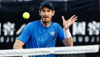 Andy Murray am Donnerstag bei den Australian Open in Melbourne