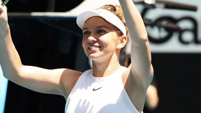 Simona Halep hat ihr Spiel nach Justine Henin modelliert