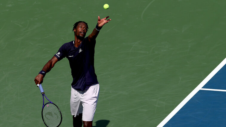 Haudegen Gael Monfils musste in Chengdu verletzungsbedingt aufgeben.