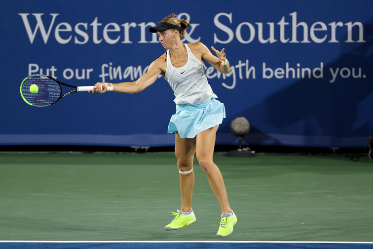 Liudmila Samsonova is in the semifinals in Luxembourg