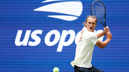Alexander Zverev geht mit der klaren Zielsetzung auf seinen ersten Grand-Slam-Sieg in die US Open 2024. Getty Images