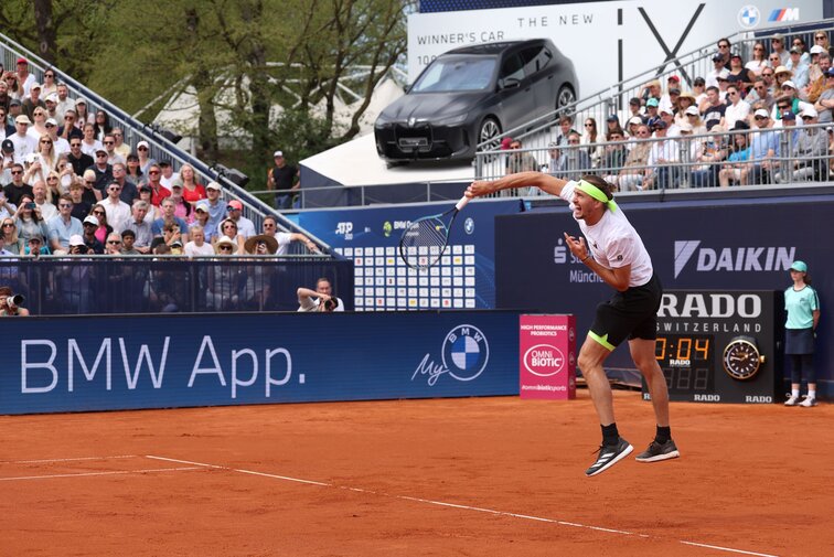 Alexander Zverev führt das Feld in München an