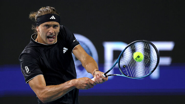 Alexander Zverev hat einen guten Start in Miami erwischt.