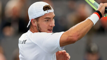 Jan-Lennard Struff trifft in Melbourne auf einen Bekannten Jan-Lennard Struff trifft in Melbourne auf einen Bekannten