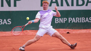 Jamie Mackenzie am Sonntag in Roland-Garros
