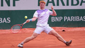Jamie Mackenzie am Sonntag in Roland-Garros