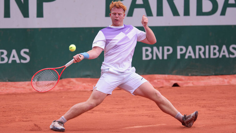 Jamie Mackenzie am Sonntag in Roland-Garros Jamie Mackenzie am Sonntag in Roland-Garros