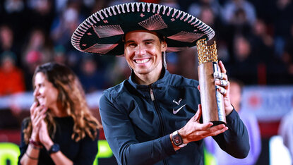 Sombreros sollte Rafa mittlerweile zur Genüge im Kleiderschrank haben Sombreros sollte Rafa mittlerweile zur Genüge im Kleiderschrank haben