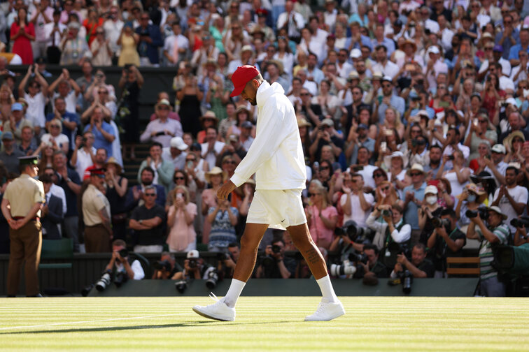 Nick Kyrgios hat in Wimbledon das Endspiel erreicht 