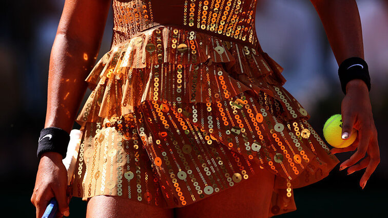 Das sportliche, schon reduzierte Outfit von Naomi Osaka