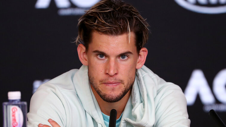 Dominic Thiem hat in Melbourne alles gegeben Dominic Thiem hat in Melbourne alles gegeben