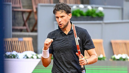 Dominic Thiem ist gut in das Turnier von Zadar hinein gekommen Dominic Thiem ist gut in das Turnier von Zadar hinein gekommen