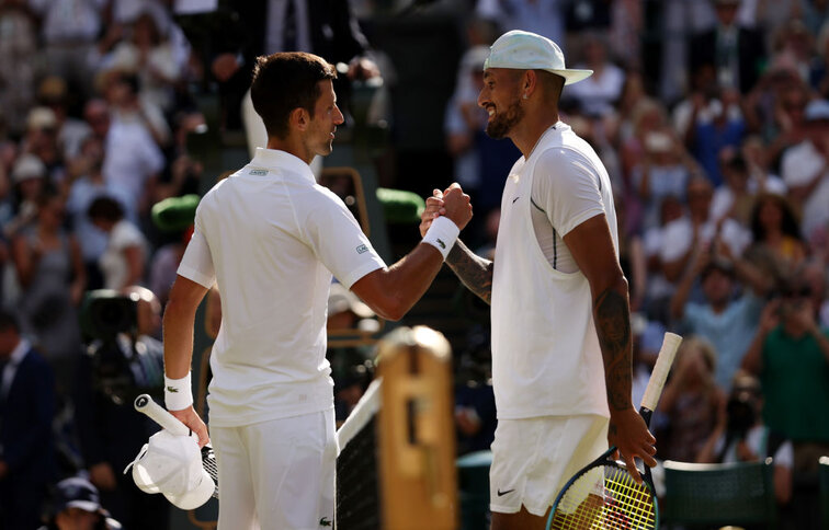 Schlagen Novak Djokovic und Nick Kyrgios auch in Turin auf?