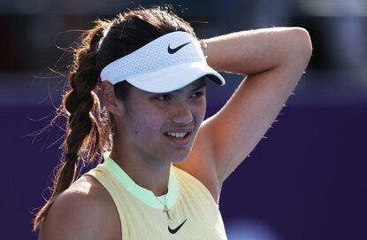Emma Raducanu muss sich beim WTA-Tour-1000-Event in Doha bereits in Runde eins verabschieden