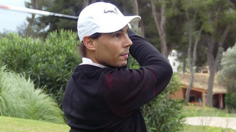 Rafael Nadal bei seiner bestenfalls zweitliebsten Sportart Rafael Nadal bei seiner bestenfalls zweitliebsten Sportart
