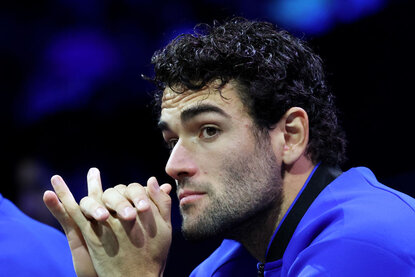 Matteo Berrettini hat ein schwieriges Jahr hinter sich Matteo Berrettini hat ein schwieriges Jahr hinter sich