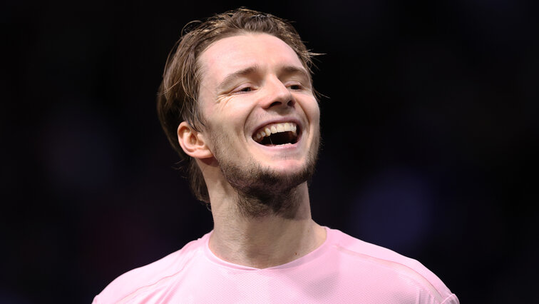 Alexander Bublik beim Masterevent in Paris-Bercy Alexander Bublik beim Masterevent in Paris-Bercy