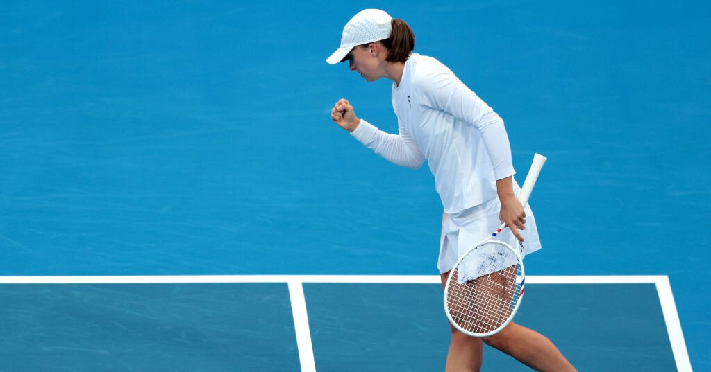WTA Doha: Iga Swiatek extends winning streak with great effort