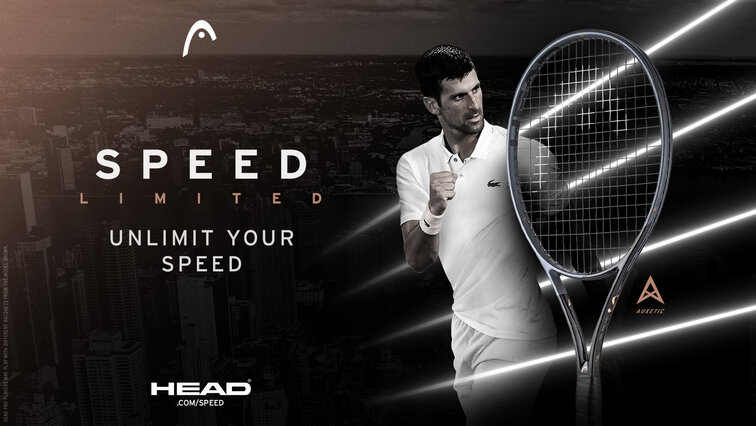 Novak Djokovic empfiehlt HEAD Speed Pro in der Version 2023