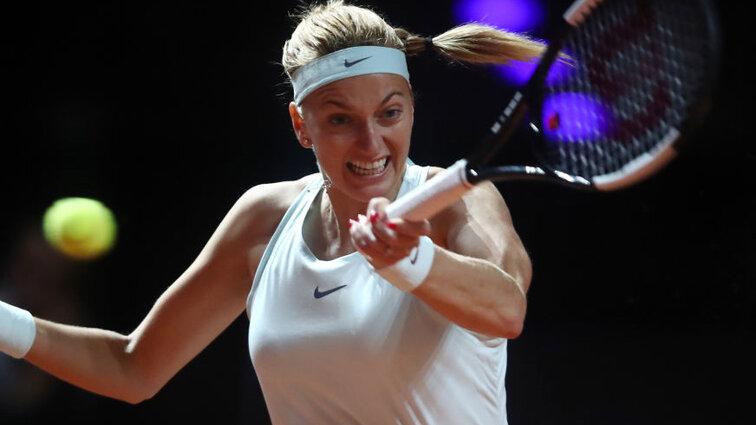 Petra Kvitova bei ihrem Triumph in Stuttgart 2019 Petra Kvitova bei ihrem Triumph in Stuttgart 2019