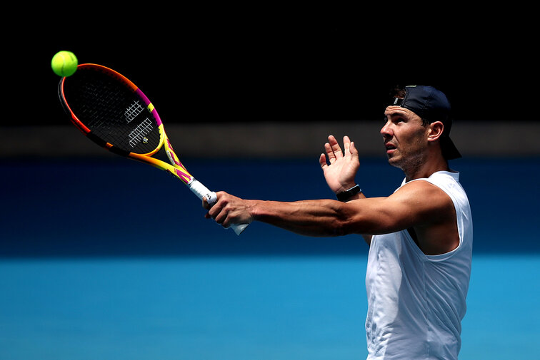 Rafael Nadal gibt sich in Melbourne auch im Paarlauf die Ehre Rafael Nadal gibt sich in Melbourne auch im Paarlauf die Ehre