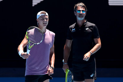 Holger Rune und Patrick Mouratoglou gehen getrennte Wege Holger Rune und Patrick Mouratoglou gehen getrennte Wege