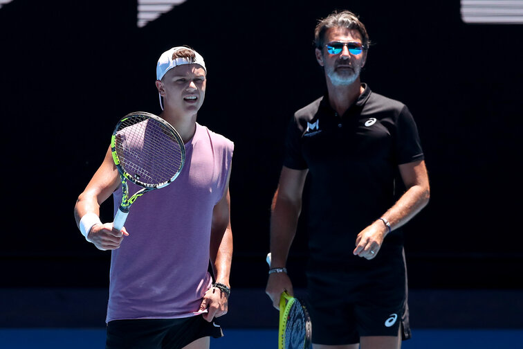 Holger Rune and Patrick Mouratoglou go their separate ways