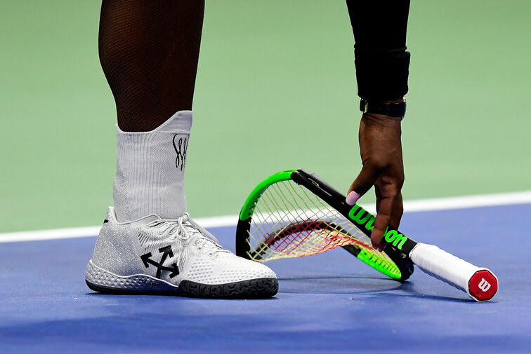 Serena Williams racket from the US Open scandal match is up for auction tennisnet