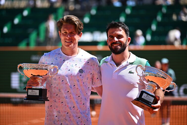 Sam Weissborn und Romain Arneodo am Sonntag in Monte-Carlo Sam Weissborn and Romain Arneodo on Sunday in Monte Carlo