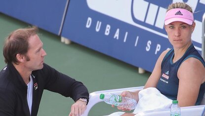 Getrennte Wege: Rainer Schüttler und Angelique Kerber Getrennte Wege: Rainer Schüttler und Angelique Kerber